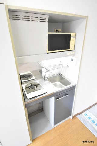 朝日プラザ梅田北デラリブジェ　仲介手数料無料のキッチン
