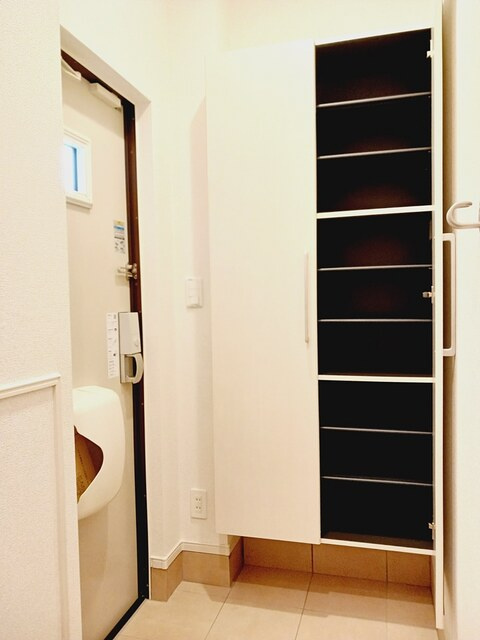 ソレイユの玄関