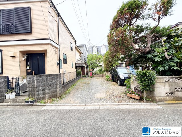 売地／ふじみ野市大原2丁目の前面道路含む現地写真