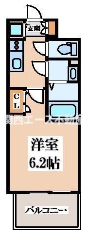 【間取り】 | インザライフ大阪EAST RESIDENCE