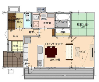 【間取り】 | 福岡県糸島市泊