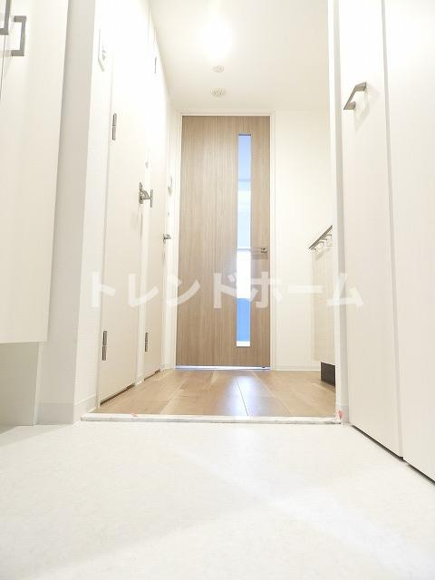 エスリード難波ザ・ゲートの玄関|選べる家電プランあり！！