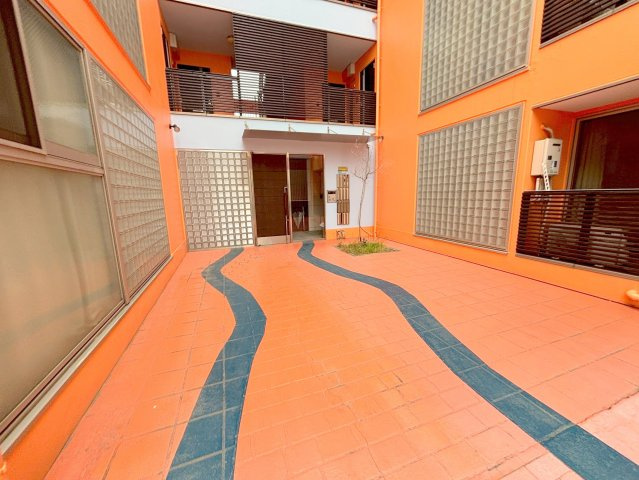 サンキャッスル田川のエントランス