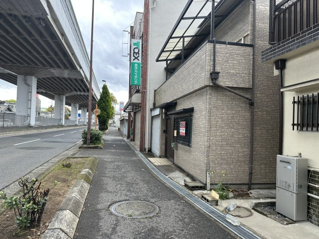 堺市西区浜寺石津町東３丁の前面道路含む現地写真