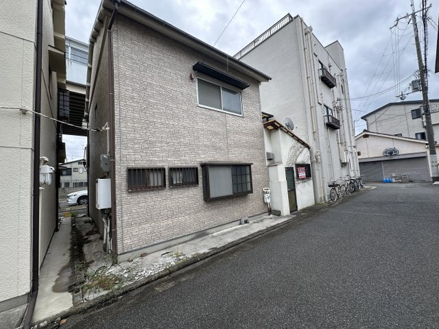 堺市西区浜寺石津町東３丁の前面道路含む現地写真