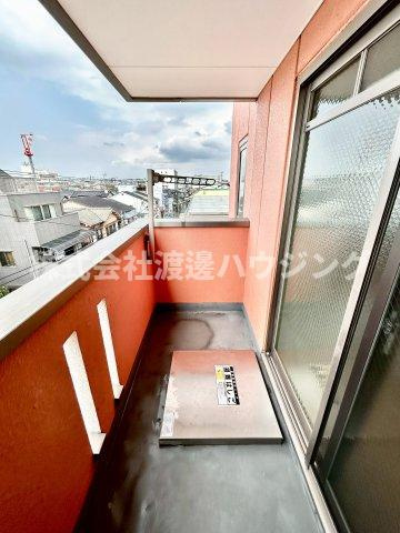 サンメゾン8のバルコニー