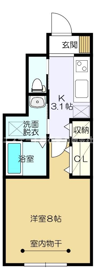Arrotsk（アルトスク）Aの間取り