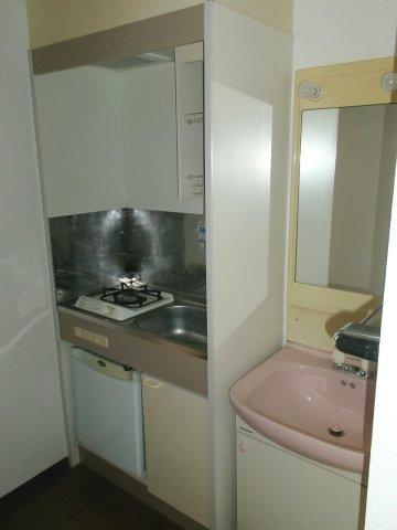 Sキューブ本町の洗面所