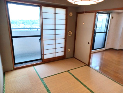 ライオンズマンション東松山の和室|和室６帖