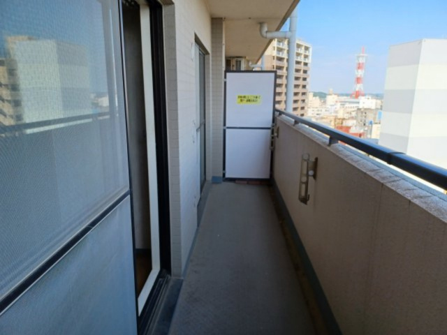 ライオンズマンション東松山のバルコニー