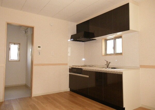 ｌａ・ｃａｓａ堀之内Ｂ棟のキッチン
