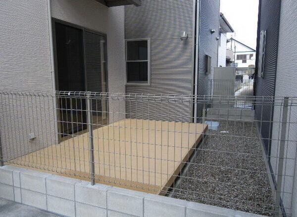 ｌａ・ｃａｓａ堀之内Ｂ棟の庭