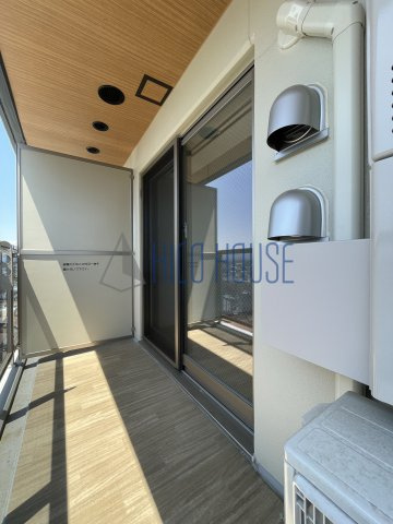 エスティメゾン川越のバルコニー