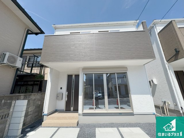 守山市下之郷　第1期　新築一戸建ての外観|お客様に長く安心して住んでいだだける事にこだわった家づくり！住んでからのアフターサービスにもしっかりと取り組んでいます！