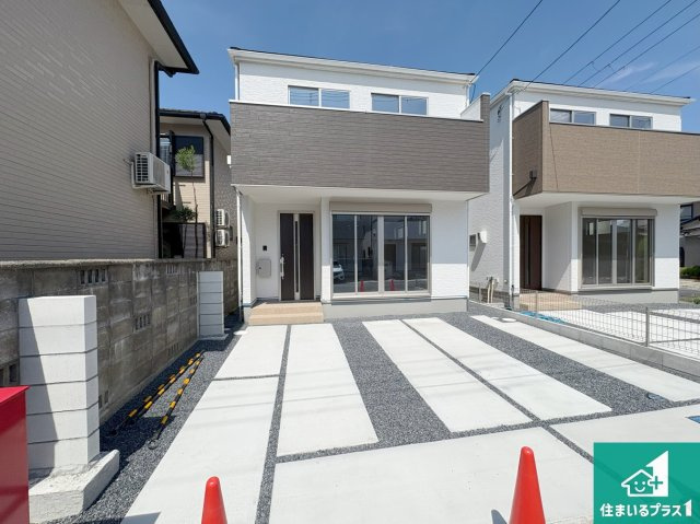 守山市下之郷　第1期　新築一戸建ての外観|安心の10年保証！外観を美しく保ち、雨水で汚れを落とします！気になることがありましたら、お気軽にお問い合わせください！