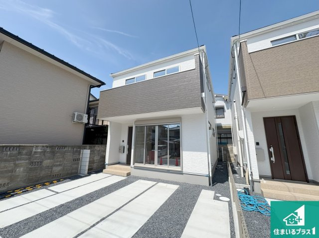 守山市下之郷　第1期　新築一戸建ての外観|お客様に長く安心して住んでいだだける事にこだわった家づくり！住んでからのアフターサービスにもしっかりと取り組んでいます！