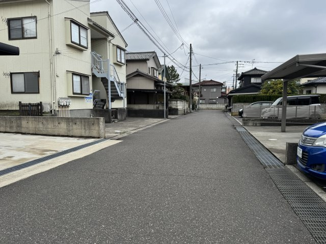 中央区弁天橋通3丁目　売地の前面道路含む現地写真