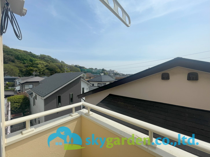 藤沢市西富　中古戸建のバルコニー