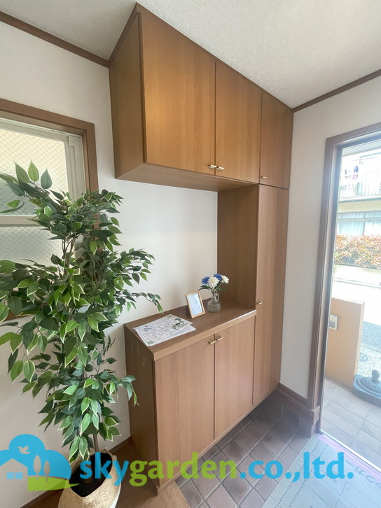 藤沢市西富　中古戸建の玄関