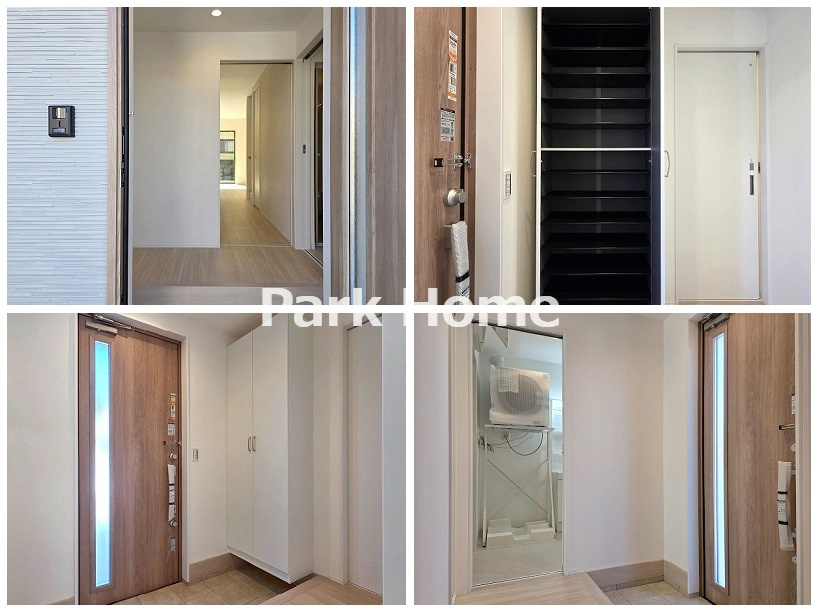 高知市福井町 3号地 新築戸建ての玄関