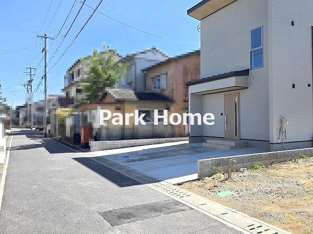 高知市福井町 3号地 新築戸建ての前面道路含む現地写真