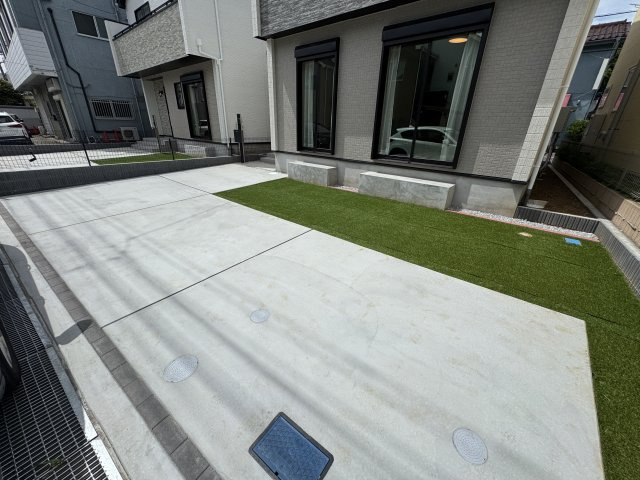 松戸市松戸新築戸建（松戸28期）の駐車場|B号棟駐車スペース・2台駐車可