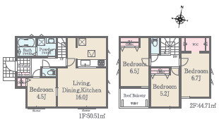 小田原市栢山24-1期　新築戸建　全4区画4号棟