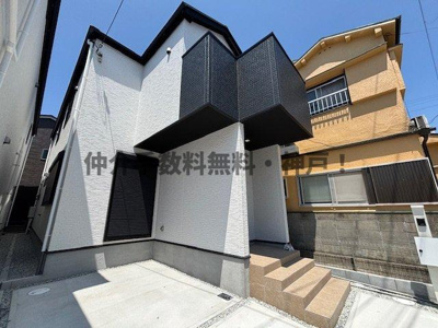 【外観】 | 神戸市垂水区中道5丁目　新築戸建1号棟　仲介手数料無料！ | 物件の外観です