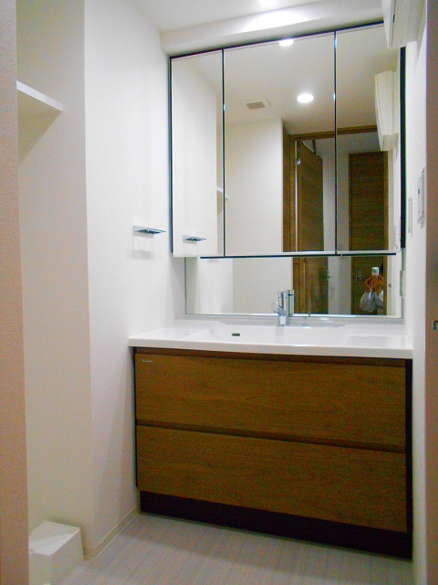 オーキッドレジデンス上野の洗面所