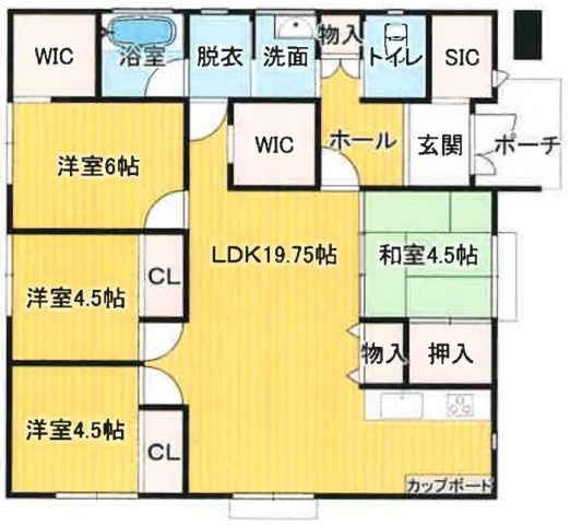 【間取り】 | かずやタウン梅田2期　2号地