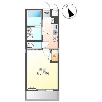 プライベース井倉（PRiVACE INOKURA）の間取り|単身者様向け１Ｋの物件です◆