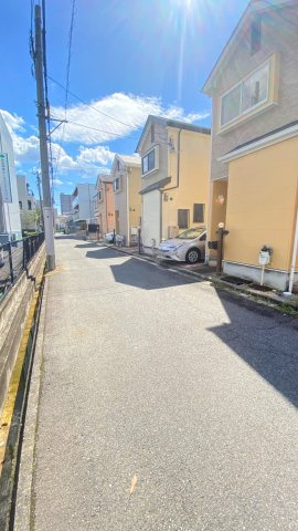 青木町の前面道路含む現地写真|前面道路