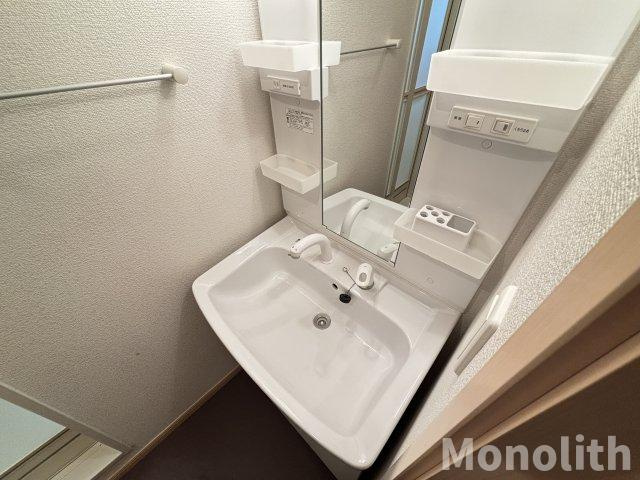 メゾンソレイユⅡの洗面所