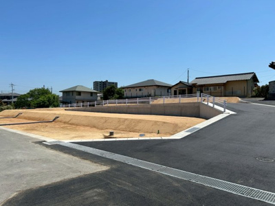 【外観】 | フルリール東琴芝／土地・６５坪（２号地） | 現地(2025年4月26日撮影）