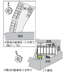 【区画図】クレイノシャイン 