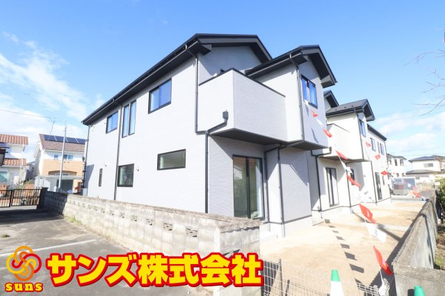 郡山市静西１丁目　　　  １号棟　　　大成小学校、郡山第７中学区　の庭