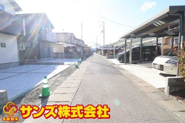 郡山市静西１丁目　　　  １号棟　　　大成小学校、郡山第７中学区　の外観|北側前面道路