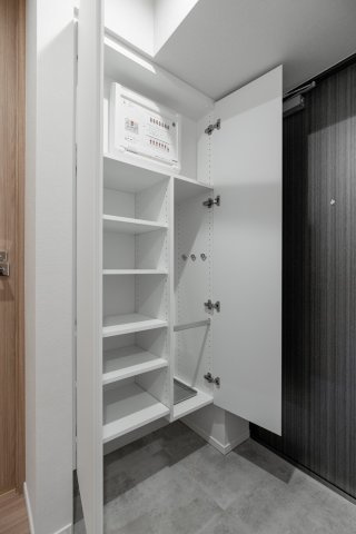 ジオエント町屋の収納|シューズクロゼット