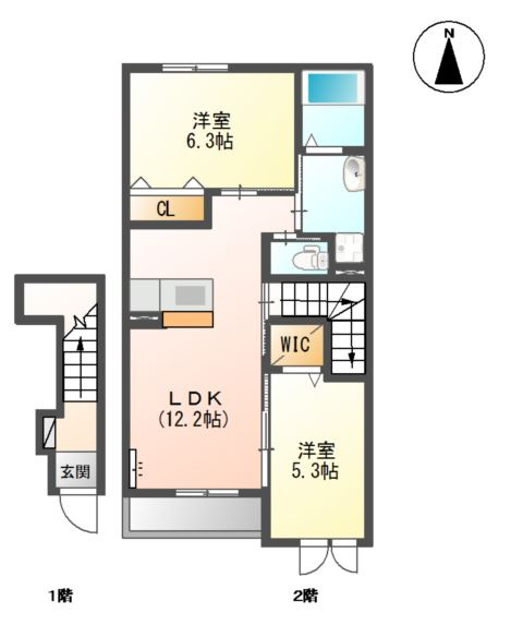 LIAXIS Ⅰの間取り