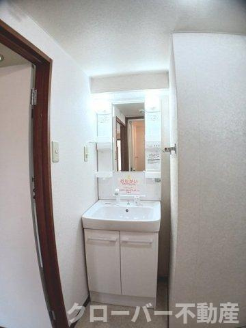 ハイツヤマシタの洗面所