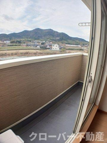 サン　リバーＣのバルコニー