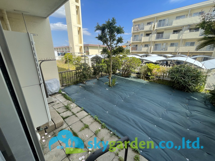 湘南ハイムＦＷ棟の庭