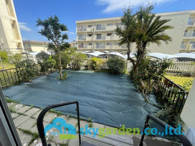 湘南ハイムＦＷ棟の庭