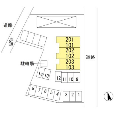 【区画図】 | フローラ新町