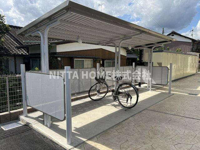 フェリスＣの設備|専用の駐輪場も設けています！