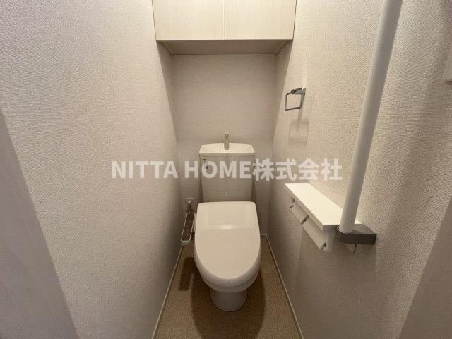 フェリスＣのトイレ|温水洗浄付きのトイレです◆