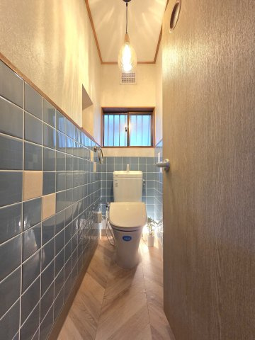 貝塚市名越　中古戸建のトイレ|TOSHIBA温水洗浄便座新調！設備充実◎