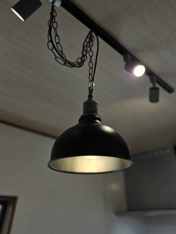 貝塚市名越　中古戸建のその他|ダイニングを照らす、こだわりの照明。