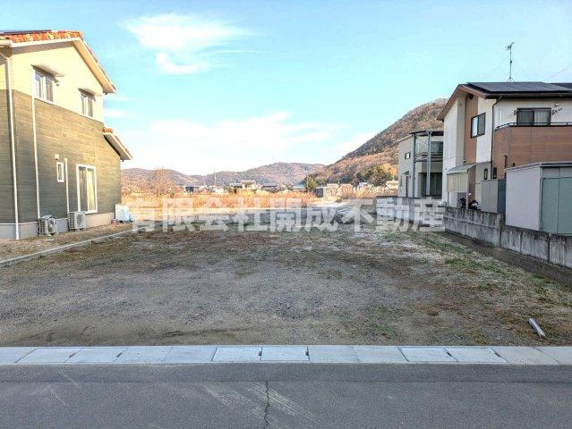 川入売地の前面道路含む現地写真|プランのご相談もお気軽にご連絡下さい。