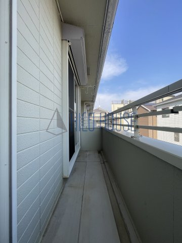 メゾン志藤Bのバルコニー